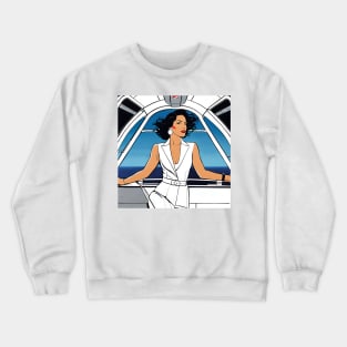 80s Glamour Airline QANTAS Crewneck Sweatshirt